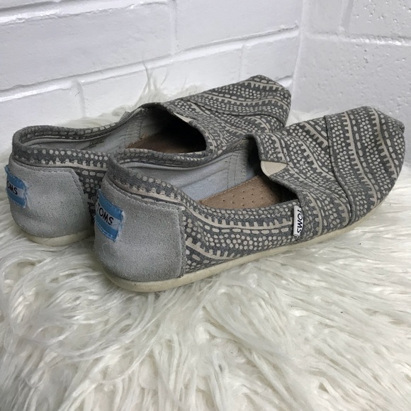 {Toms} Gray patterned Slip On - Picture 4 of 6